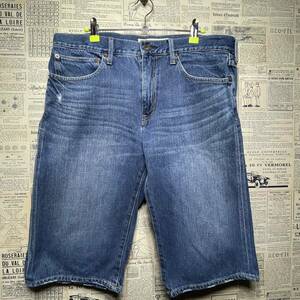 BACK NUMBER バックナンバー デニムショートパンツ size 34