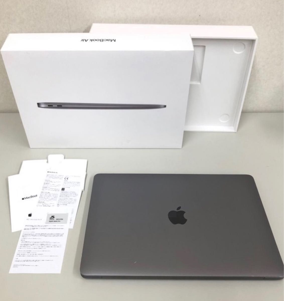 が大特価！ M1 Air 【美品】MacBook 512GB スペースグレイ メモリ8GB