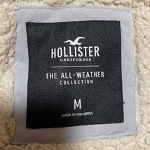 ★Hollister ホリスター 中綿ボア ミリタリーコート フードボア 取外可能_画像6