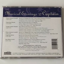 MUSICAL EVENINGS WITH THE CAPTAIN(CD1047)ニューヨーク・フィルハーモニア室内管弦楽団/ロカテッリ/メラ・テネンバウム/リチャードカップ_画像2