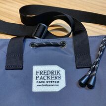 C送料無料△670美品【FREDRIK PACKERS フレドリックパッカーズ】ナイロン 2way バッグ グレー系_画像7