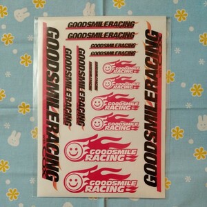 GOOD SMILE RACING グッドスマイル レーシング 2010年個人スポンサー 特典 ロゴ ステッカー シール 未開封新品 非売品 レーシング 初音ミク