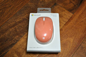 未使用 未開封 新品 Microsoft Bluetooth マウス ピーチ ( RJN-00044 ) ワイヤレス コンパクト 光学式 Bluetooth マウス