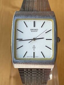 SEIKO セイコー QZ【7830-5050】文字盤:ホワイト【動作状況:良好】メンズモデル