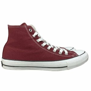 CONVERSE(コンバース) ALL STAR 100 COLORS HI オールスター スニーカー 1CK938 26.5cm US8 ボルドー メンズ/025の画像2