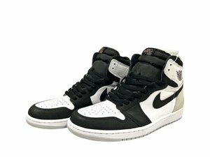 NIKE(ナイキ) NIKE AIR JORDAN 1 RETRO HIGH OG エアジョーダン1 レトロ スニーカー 555088-108 US10 28cm ブラック グレー ホワイト/025