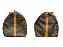 LOUIS VUITTON (ルイヴィトン) キーポル 55 ハンドリエール MALLETIER マルティエ ボストンバック M41414 モノグラム ブランド/078_画像3