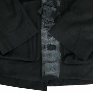 toogood (トゥーグッド) UK製 限定 THE PHOTOGRAPHER JACKET LIMITED デザインウールジャケット 黒 6 メンズ/078の画像7