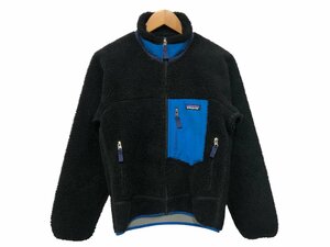 patagonia (パタゴニア) クラシック レトロXジャケット ボアフリース RETRO X 23056 2016年製 XXS ブラック ブルー/091