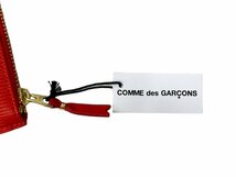 COMME des GARCONS (コムデギャルソン) INTERSECTION WALLET RD ミニ財布 コインケース SA3100LS-RDRDOS 赤 レザー ウィメンズ/036_画像3