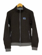 patagonia (パタゴニア) QUILT AGAIN JACKET キルトアゲインジャケット ジップアップフリース ストライプ デカタグ 20300 M ブラウン/078_画像1