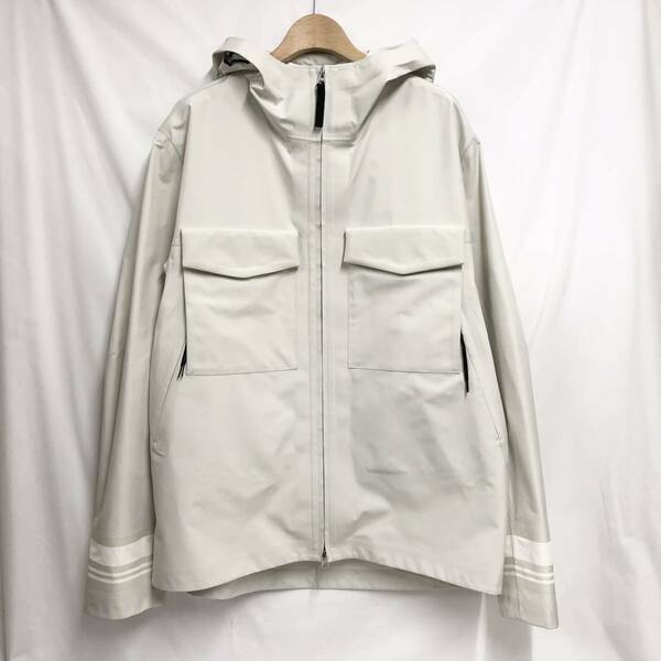 ○★訳有り 新品未使用　STONE ISLAND（ストーン・アイランド）　ウィンドマリーナロゴ　ジャケット　L　アイボリー★○