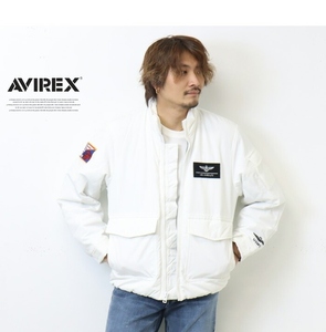 ○★新品 未使用 AVIREX アヴィレックス 中綿 アウター M ブルゾン USMC 