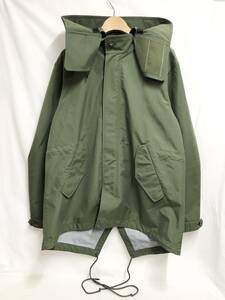 0* new goods unused CB CRESTBRIDGE(si- Be *k rest Bridge ) Mod's Coat M olive *0