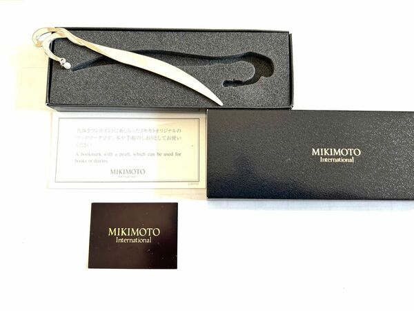 MIKIMOTO ブックマーク ミキモトパール［新品未使用］