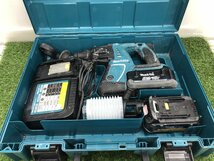 【中古品】★makita(マキタ) 26㎜36v充電式ハンマドリル (2.6Ahバッテリx2/充電器/ケース) HR262DRDX　ITLQ8ECUHHWG_画像1