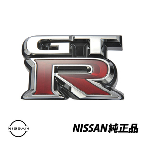 日産純正 GT-R R35 フロントバンパー エンブレム オーナメントフロントエンブレム 62892-JF60A