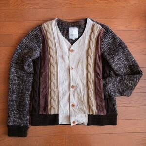 [02deriv ウール スウェード カーディガン ヴィンテージ] rrl モヘア comme des garcons maison margeila mont st michel Belle Jardiniere