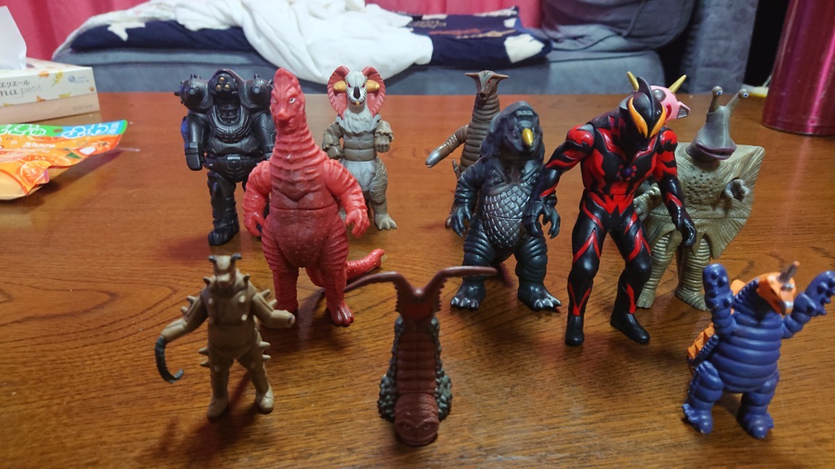 正規取扱店】 ウルトラマン 怪獣 ソフビ 計52点 まとめ売り 特撮