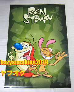 REN & STIMPY POSTER ポスター レン & スティンピー NICKELODEON ニコロデオン チワワ 猫