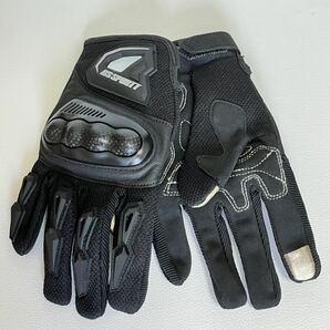 グローブ メッシュ 手袋 バイクグローブ サイクリング スマホ操作対応 大人気 新品 送料無料 黒色 XXLサイズの画像3