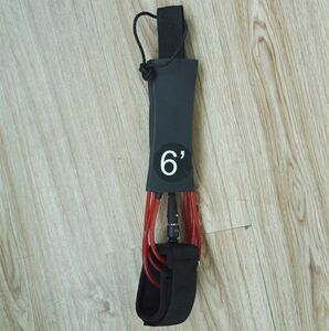  leash cord Short Board for 6ft 5.5mm surfing code free shipping new goods red color 