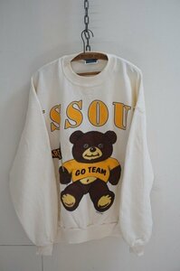 θ MISSOURI BEARスウェット / DECOTEX MADE IN USA ヴィンテージ