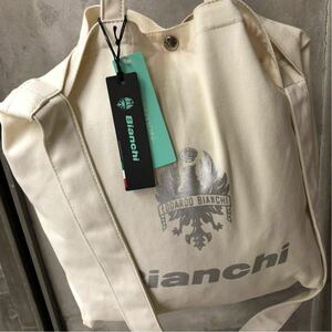 ☆ ネット最安値 赤字覚悟 ビアンキ トートショルダー 2way Bianchi キャンバストートバッグ ショルダーベルト付 A4 WBHA01 シルバー ☆