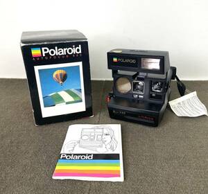 ●未使用 POLAROID AUTOFOCUS SUN 660 元箱 取扱説明書 デッドストック ポラロイドカメラ●