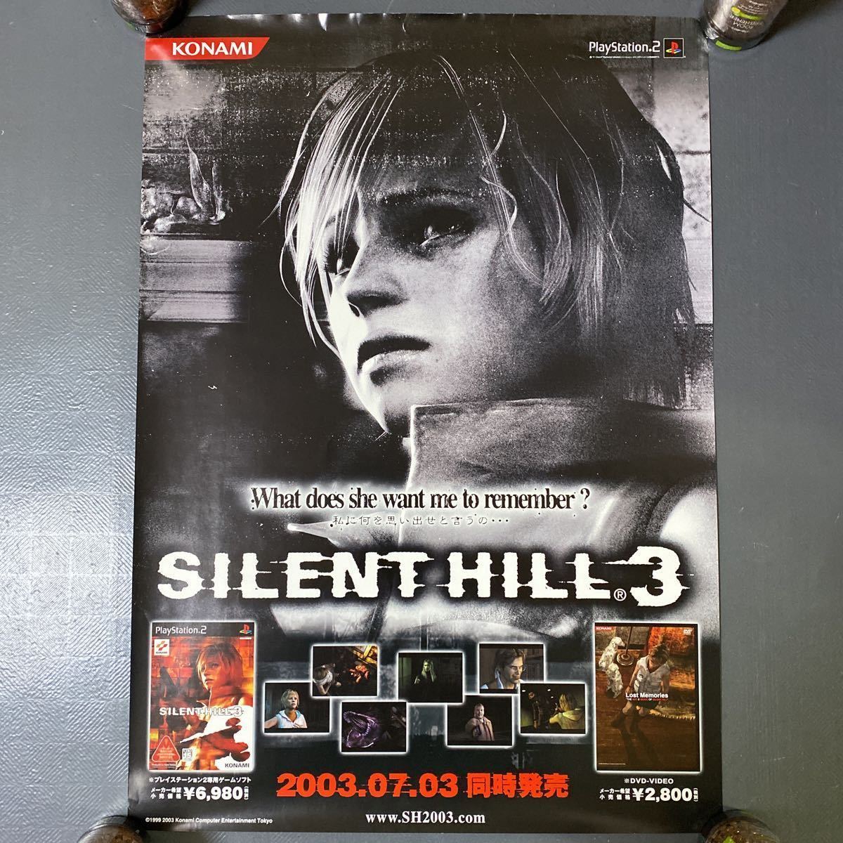 00s SILENT HILL サイレントヒル KONAMI ps2 ps5XL-