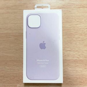 ★新品★ 純正 iPhone 14 Plus シリコンケース・ライラック　　70B④