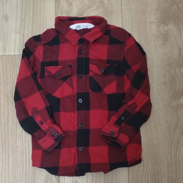 H&M 長袖シャツ 98 男の子(90 95 100cm)