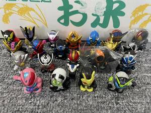 * бесплатная доставка * Kamen Rider мини фигурка [ суммировать много ] палец кукла и т.п. 22 штук комплект 