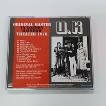 U.K. [ユー・ケー] ORIGINAL MASTER IN LONDON 1978 CD_画像2