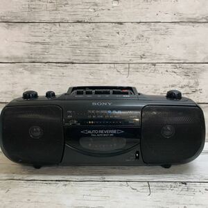 【中古品】SONY ラジカセ CFS-E16 ソニー カセットデッキ オートリバース ラジオ カセットデッキ