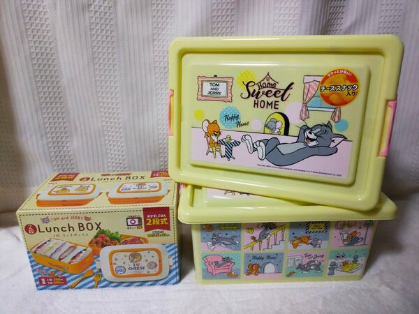 トムとジェリー ランチボックス&コンテナBOX