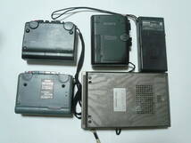 SHARP CE-152/SONY TCM-36/aiwa TP-VS450/TP-S30/RN-Z88 カセットレコーダー 5台まとめ★ジャンク品_画像2