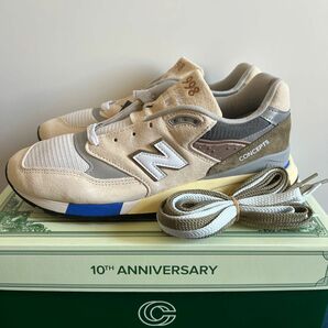 27.5cm Concepts New Balance 998 "C-Note"コンセプツ ニューバランス 10周年 復刻