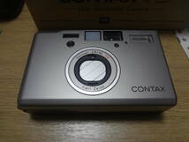 CONTAX T3 シルバー　　フィルター　フード付き_画像2