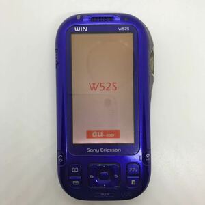 Sony Ericsson WIN W52S WALKMAN ソニーエリクソン ウォークマン ガラケー 携帯電話 c33i113sm◯