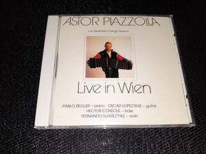 J6606【CD】アストル・ピアソラ Astor Piazzolla /ライヴ・イン・ウィーン Live In Wien