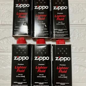 ZIPPO ジッポー オイル缶 オイルライター 純正品 6本セット