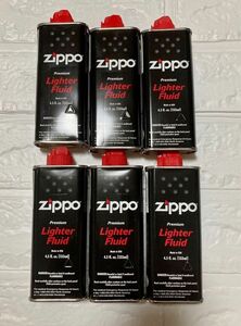 ZIPPO ジッポー オイル缶 オイルライター 純正品 6本セット