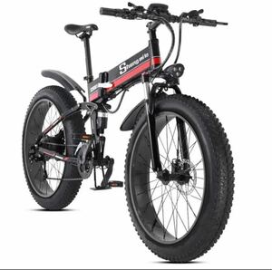 Shengmilo Mx01 fatbike 7 step shifting gears newest! electric bike mountain bike man and woman use 