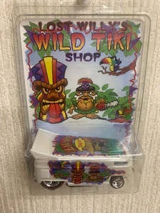 LOST WILLY'S ''WILD TIKI'' SHOP VW DRAG BUS HOTWHEELS