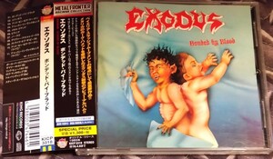 送料無料！中古CD帯あり EXODUS / BONDED BY BLOOD (1st) 検:スラッシュ　/Gary Holt /Steve Zetro Souza /Tom Hunting