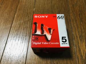 SONY mini DV 60min 5DVM60R3 ミニディスク