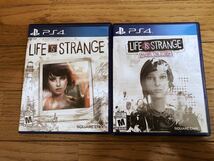 北米版 ライフイズストレンジ ビフォアザストーム 2本セットPS4 LIFE IS STRANGE Before the storm_画像1