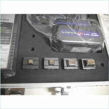 [DSE] (新品) CUCTUS カクタス フルセット 18V コードレス電動油圧式圧着工具 EV-250DL ケーブルカッター CCH-560A 予備バッテリー付_画像4