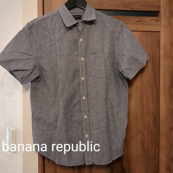 美品banana republicリネンシャツ